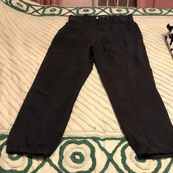 Anthropologie linen pants with side pockets. - Picture 1 of 7